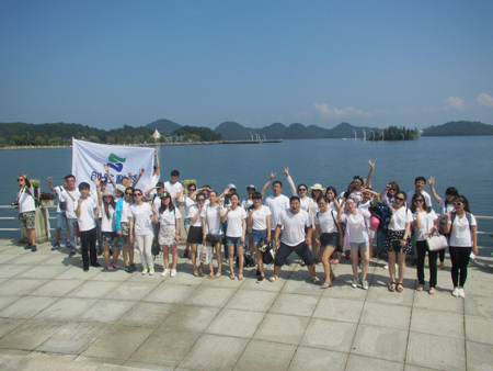 2016年7月創(chuàng)勝科技“拓林湖”休閑之旅